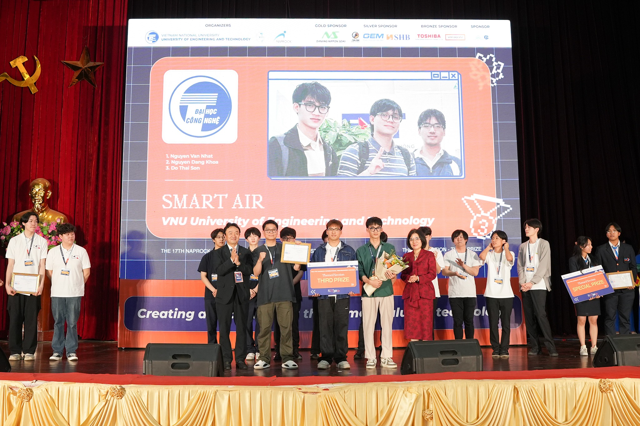 Smart Air Team Wins Prize at the NAPROCK Procon 2026 International Programming Contest